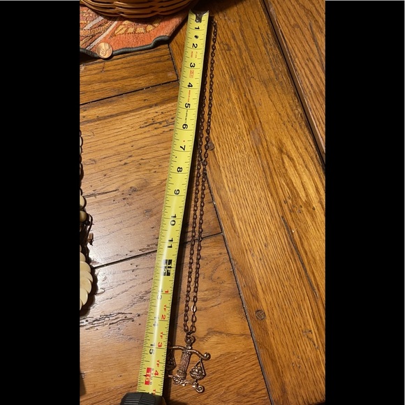 VINTAGE MADE IN MIGUEL AFRICA COPPER PENDANT & NECKLACE - Picture 9 of 9